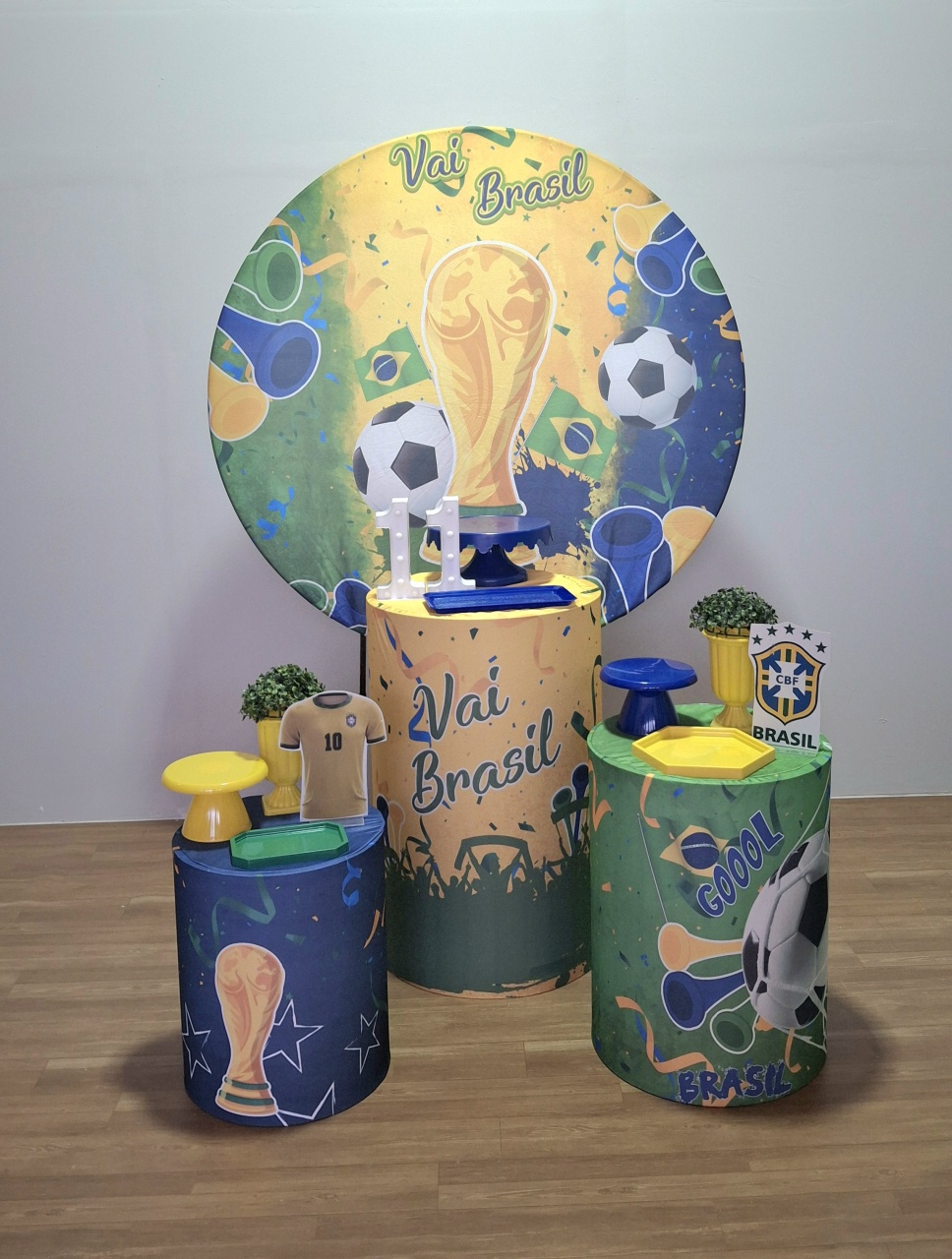 Copa Mundo Kit Essencial - FESTEJAR PEGUE E MONTE E BALÕES