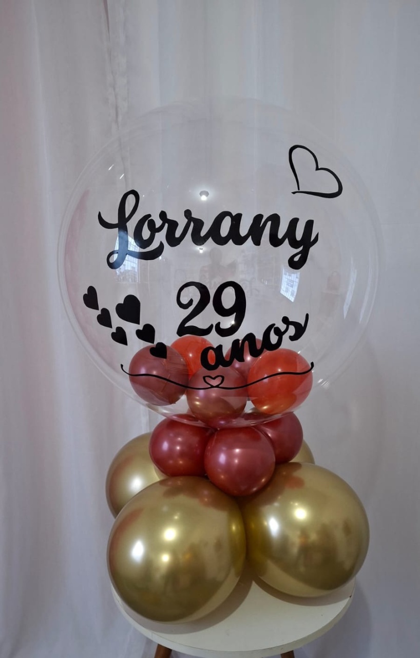 Balão Personalizado        - FESTEJAR PEGUE E MONTE E BALÕES