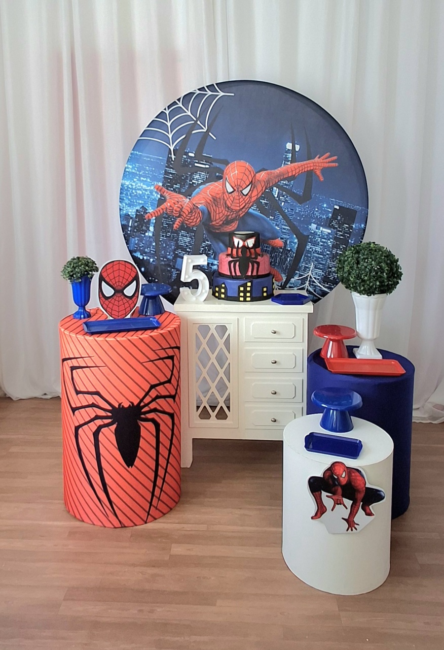 Homem Aranha Kit Master - FESTEJAR PEGUE E MONTE E BALÕES
