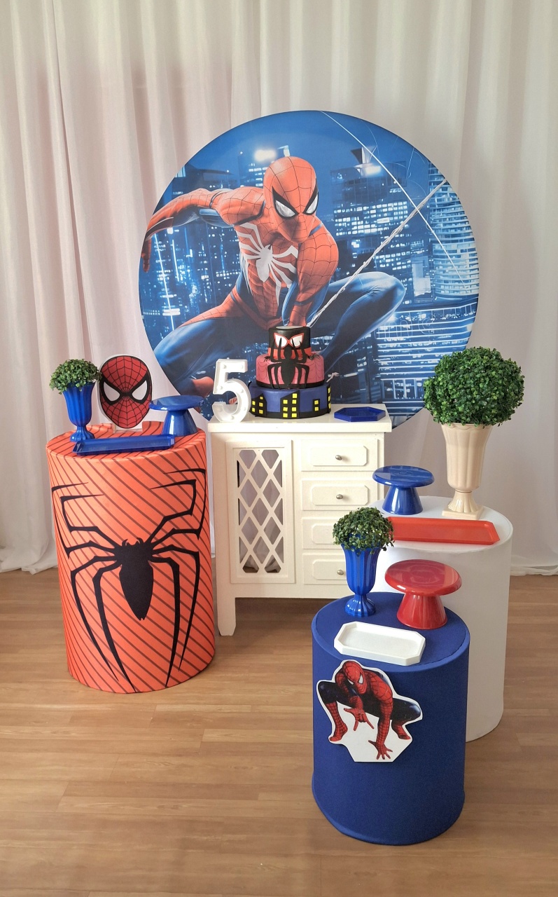 Kit Master Homem Aranha - FESTEJAR PEGUE E MONTE E BALÕES