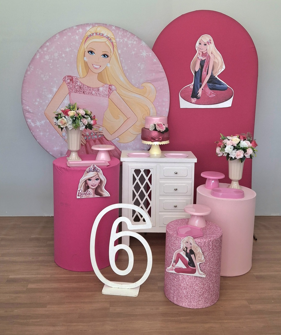 Barbie Super Luxo - FESTEJAR PEGUE E MONTE E BALÕES
