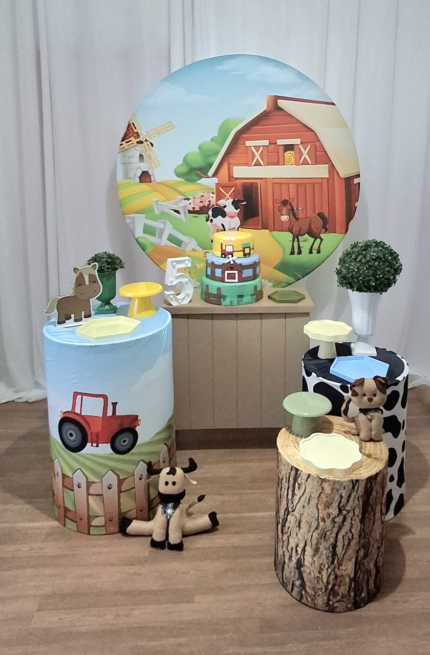 Fazendinha Kit Master  - FESTEJAR PEGUE E MONTE E BALÕES