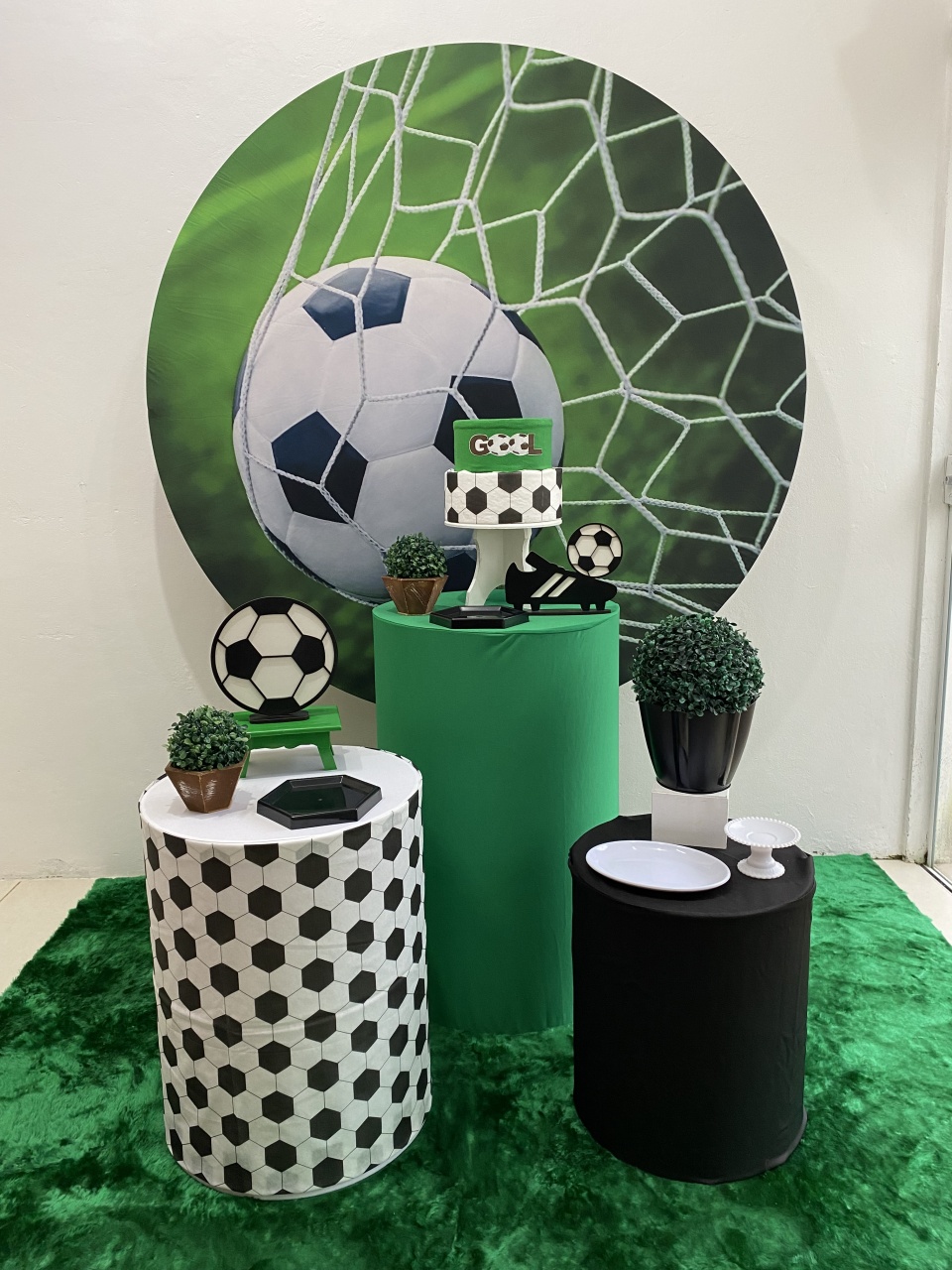 Kit Prata-Futebol - Azza Decor