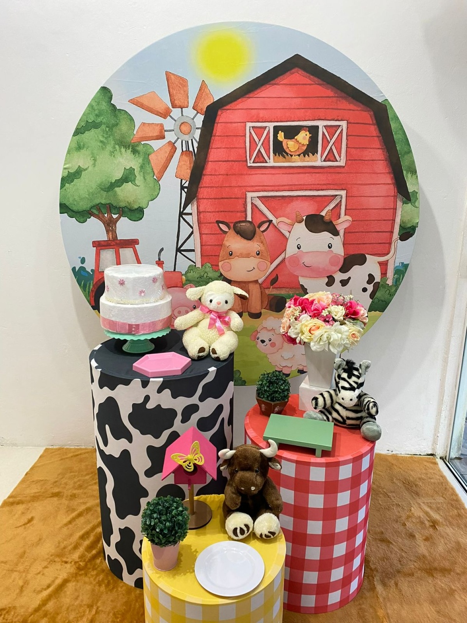 Kit Prata -Fazendinha Menina - Azza Decor