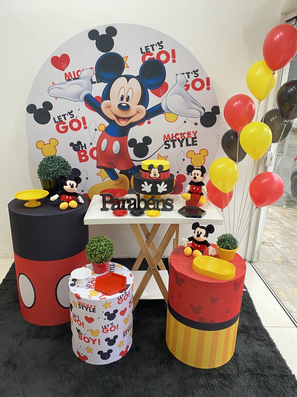 Kit Diamante Mickey - Azza Decor