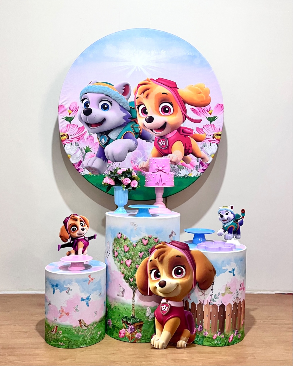 Skye E Everest - Kit Promocional Prata - FestAí Pegue Monte