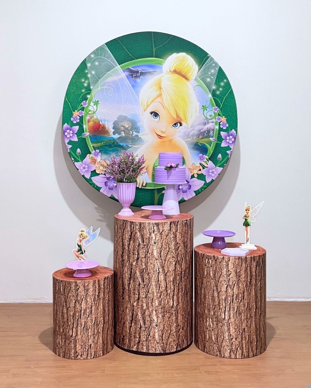 Sininho/Tinker Bell - Kit Promocional Prata - FestAí Pegue Monte