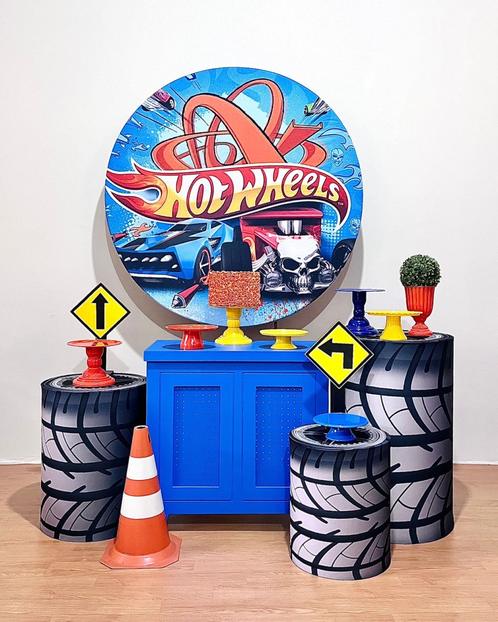 Hot Wheels - Kit Promocional Ouro - FestAí Pegue Monte