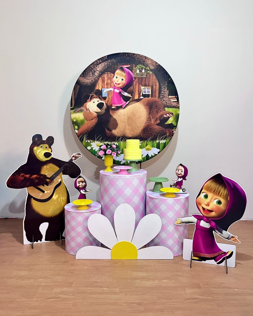 Masha E O Urso - Kit Promocional Prata Premium - FestAí Pegue Monte
