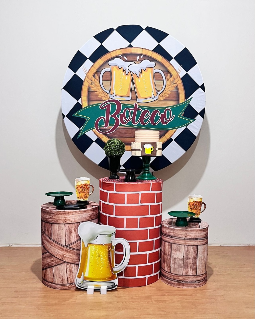 Boteco - Kit Promocional Prata   - FestAí Pegue Monte