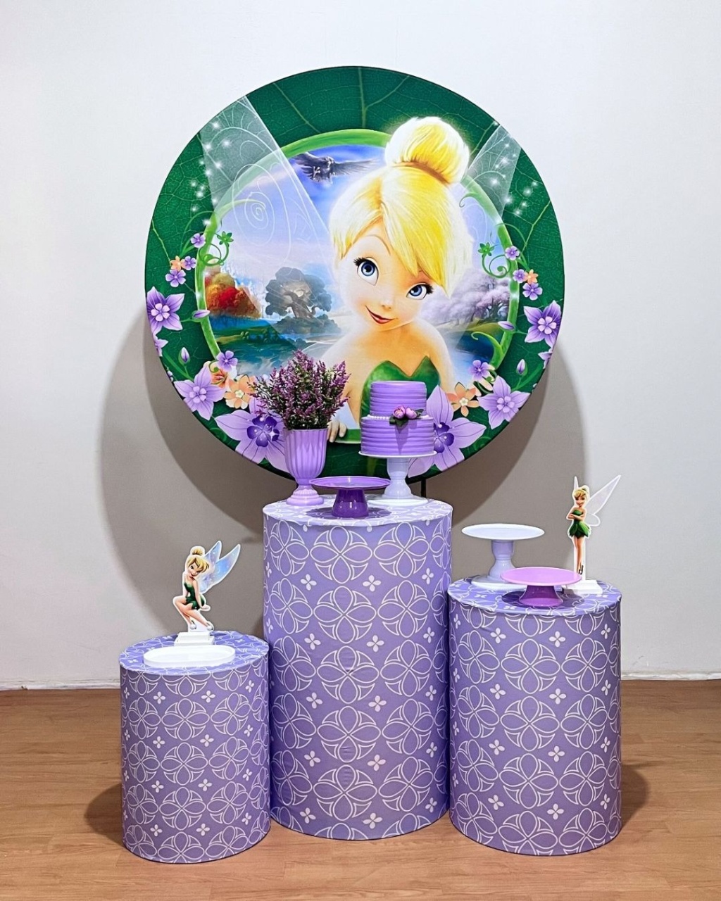 Sininho/Tinker Bell - Kit Promocional Prata Ii - FestAí Pegue Monte