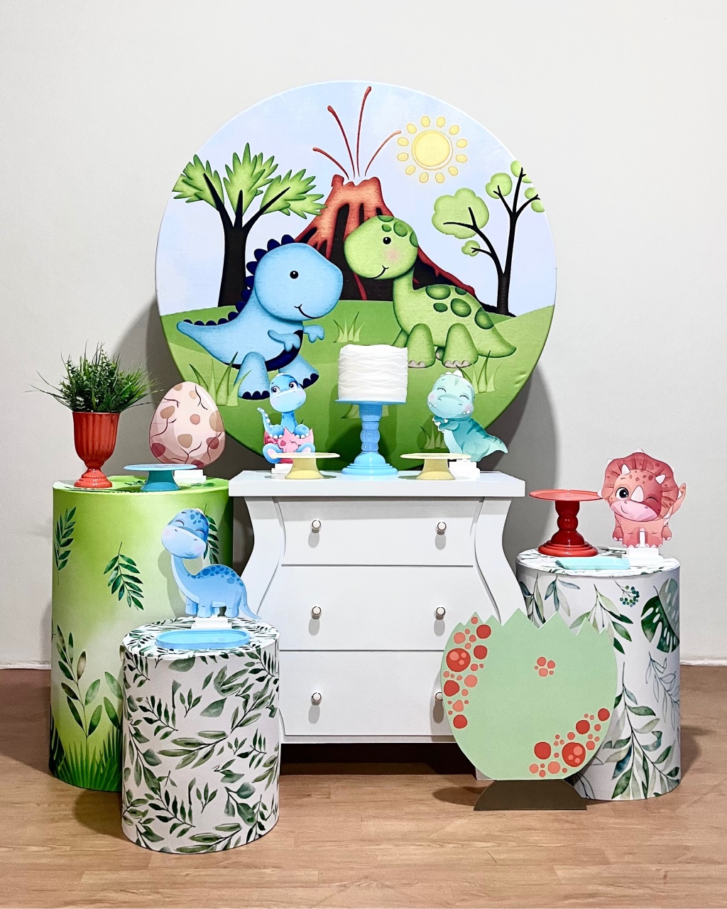Dino Baby - Kit Promocional Ouro - FestAí Pegue Monte