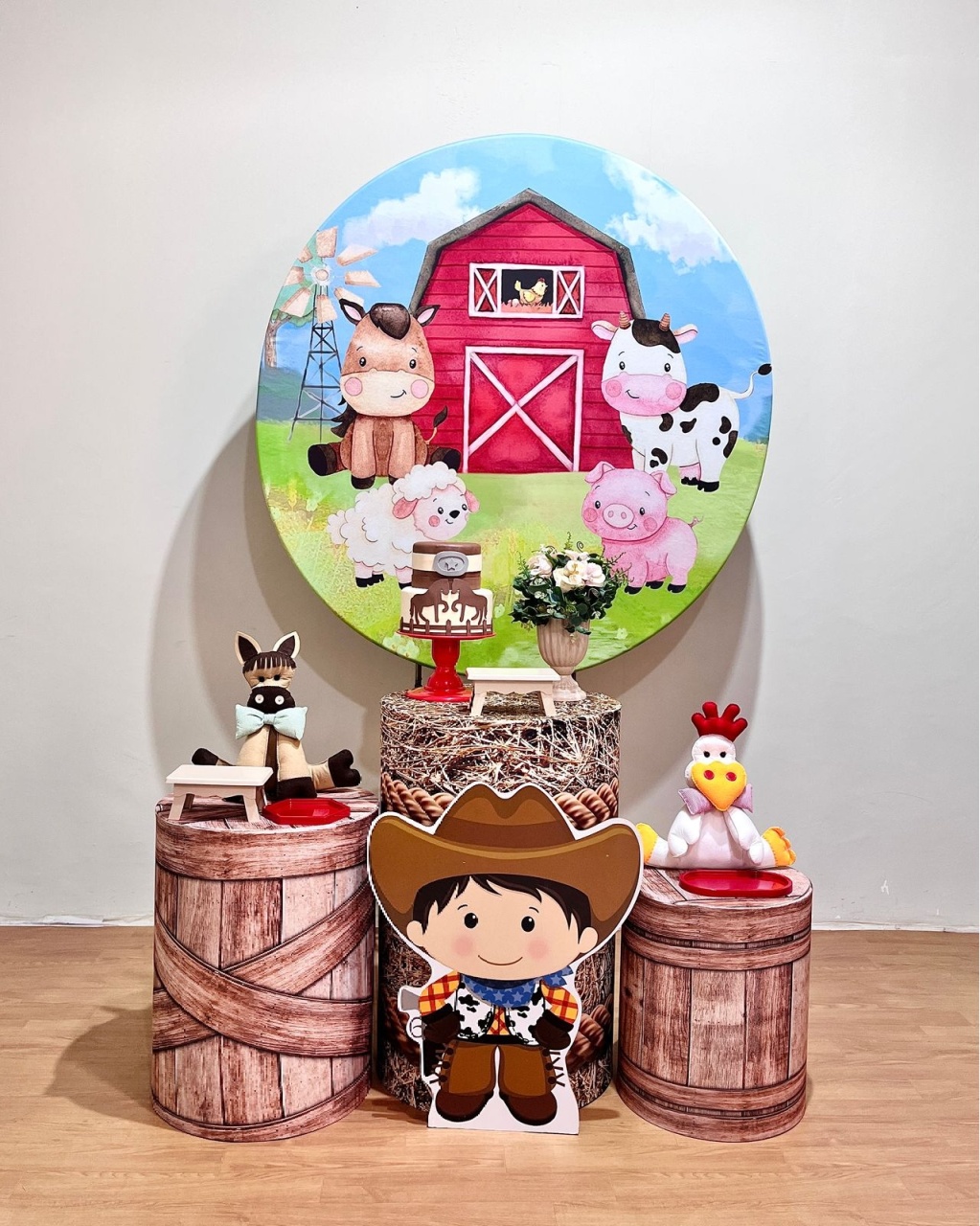 Fazendinha Cowboy - Kit Promocional Prata  - FestAí Pegue Monte