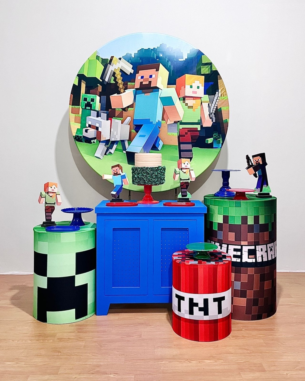 Minecraft - Kit Promocional Ouro - FestAí Pegue Monte