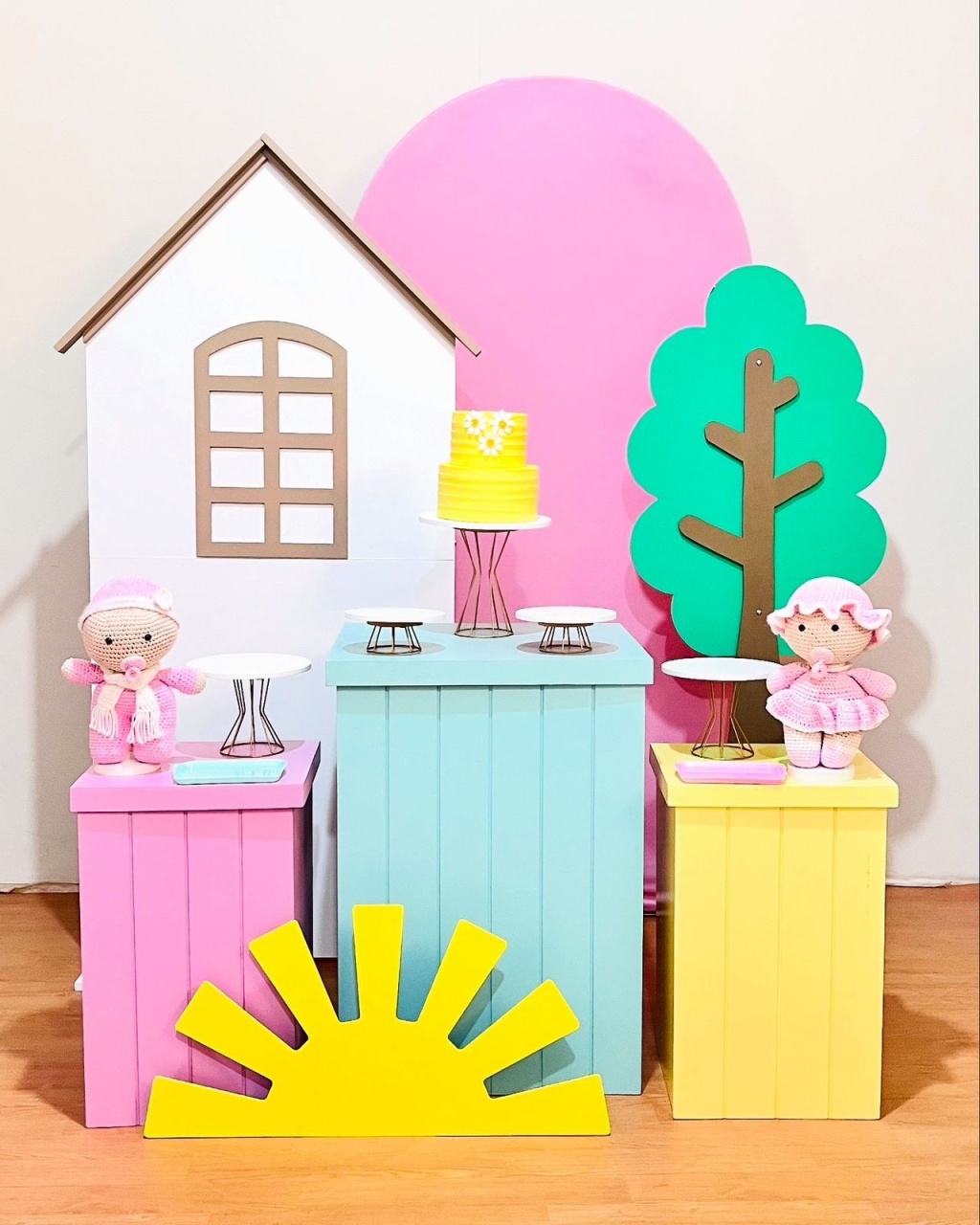 Casinha de Boneca - Composição - FestAí Pegue Monte