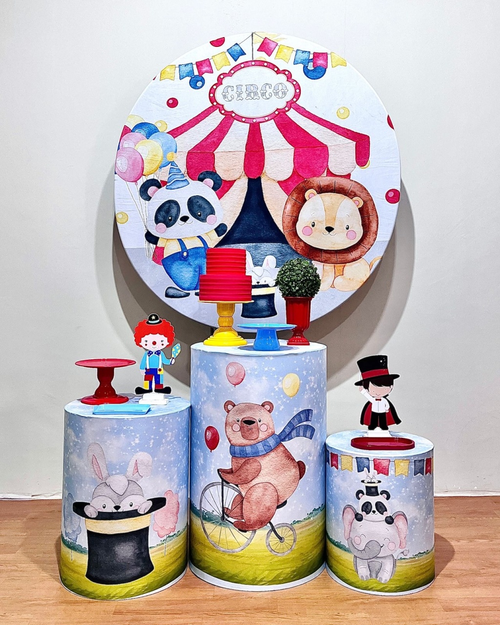 Circo - Kit Promocional Prata - FestAí Pegue Monte