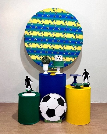 Copa Futebol Brasil - Kit Promocional Prata - FestAí Pegue Monte