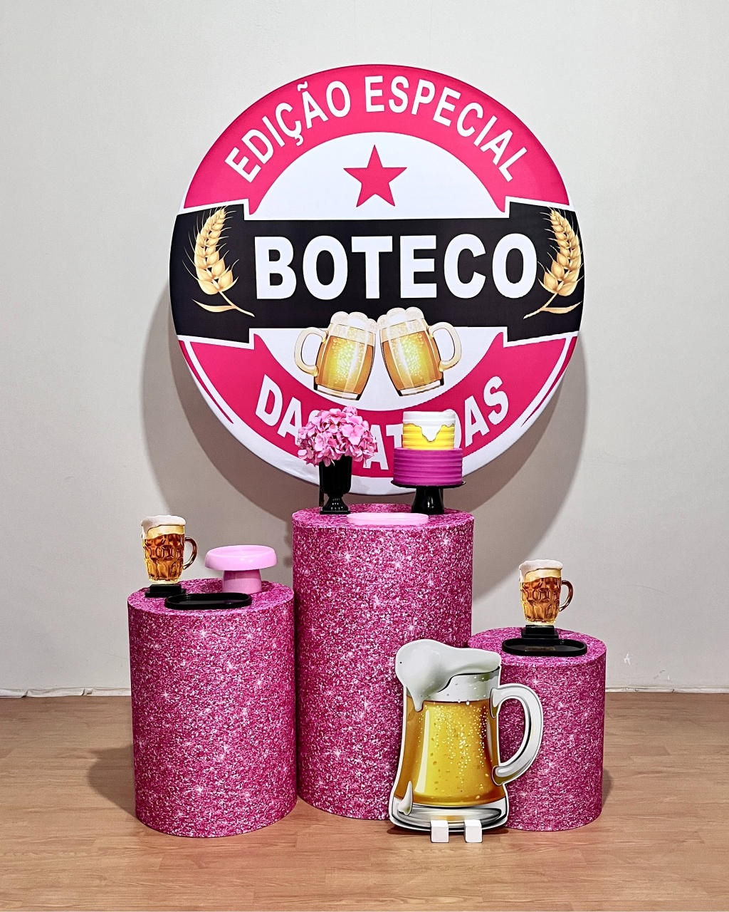 Boteco das Patroas - Kit Promocional Prata  - FestAí Pegue Monte