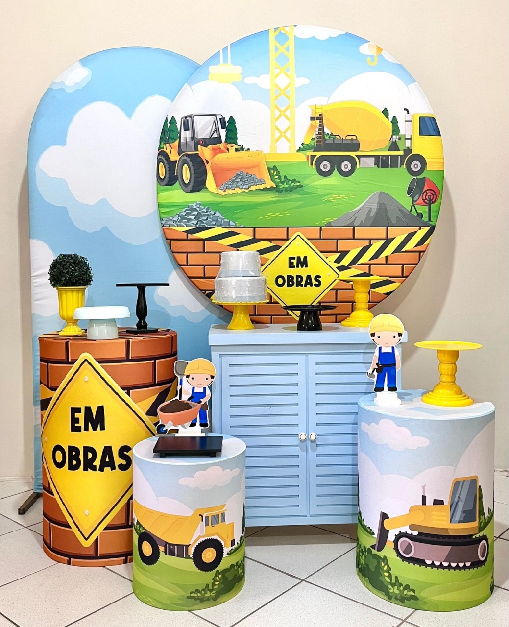 Construção - Kit Promocional Diamante - FestAí Pegue Monte
