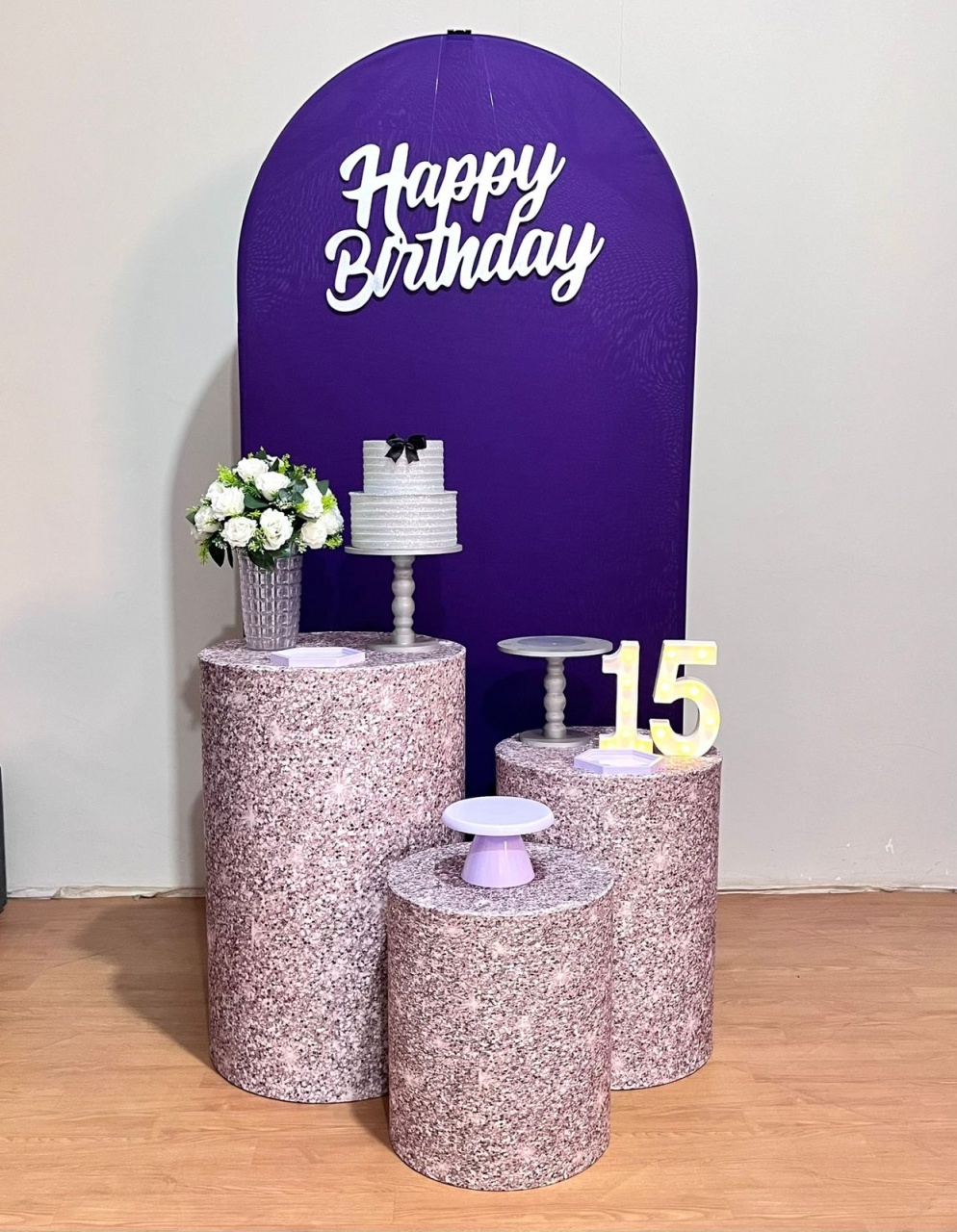 15 Anos - Roxo E Prata - FestAí Pegue Monte