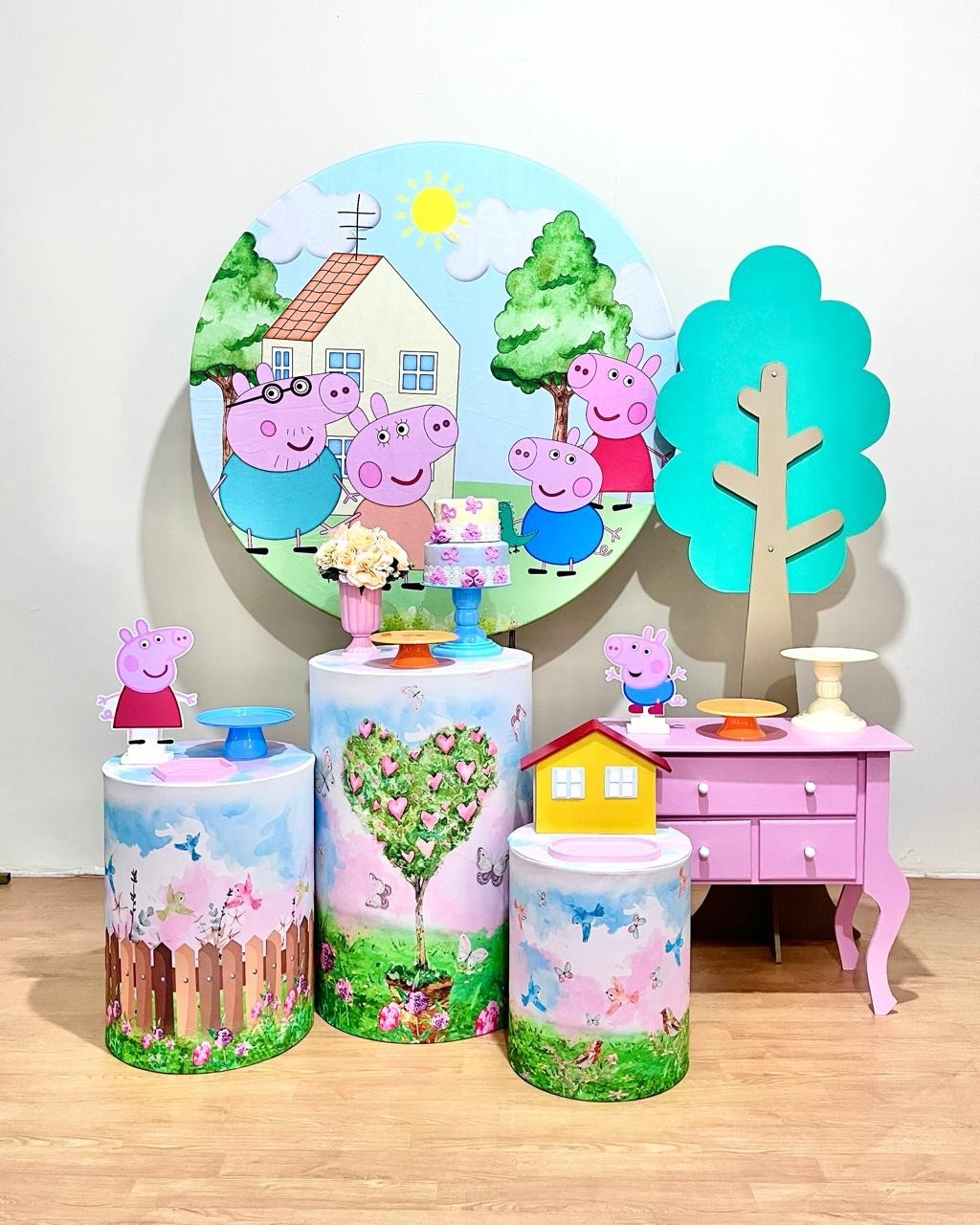 Peppa Pig -  Kit Promocional Ouro Plus - FestAí Pegue Monte