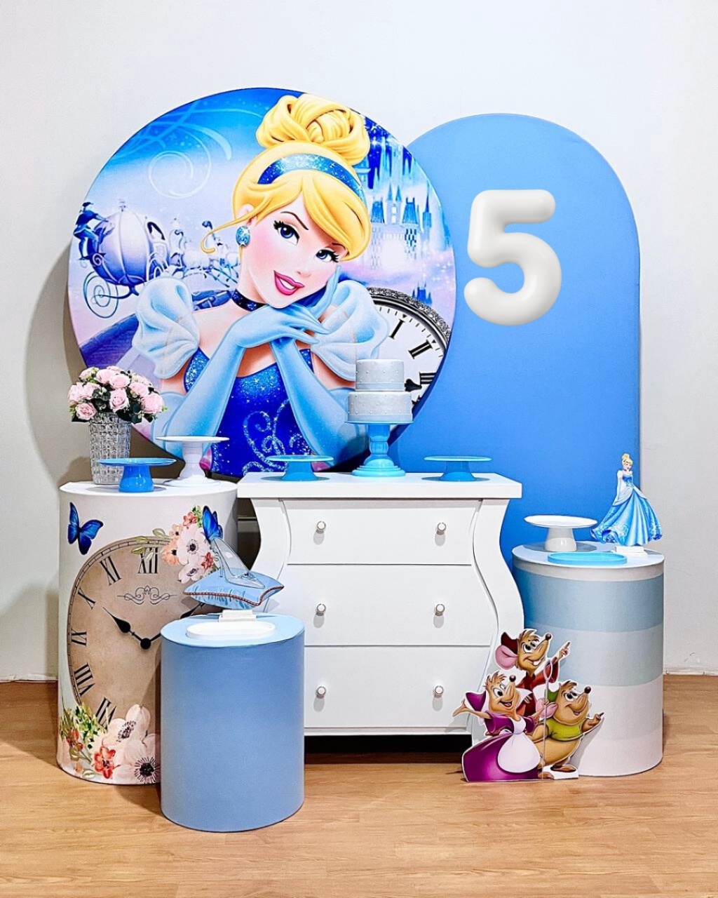 Princesa Cinderela - Kit Promocional Diamante - FestAí Pegue Monte