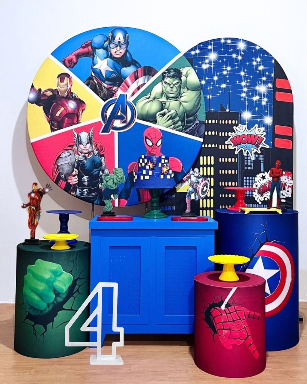 Vingadores Ii - Kit Promocional Diamante  - FestAí Pegue Monte
