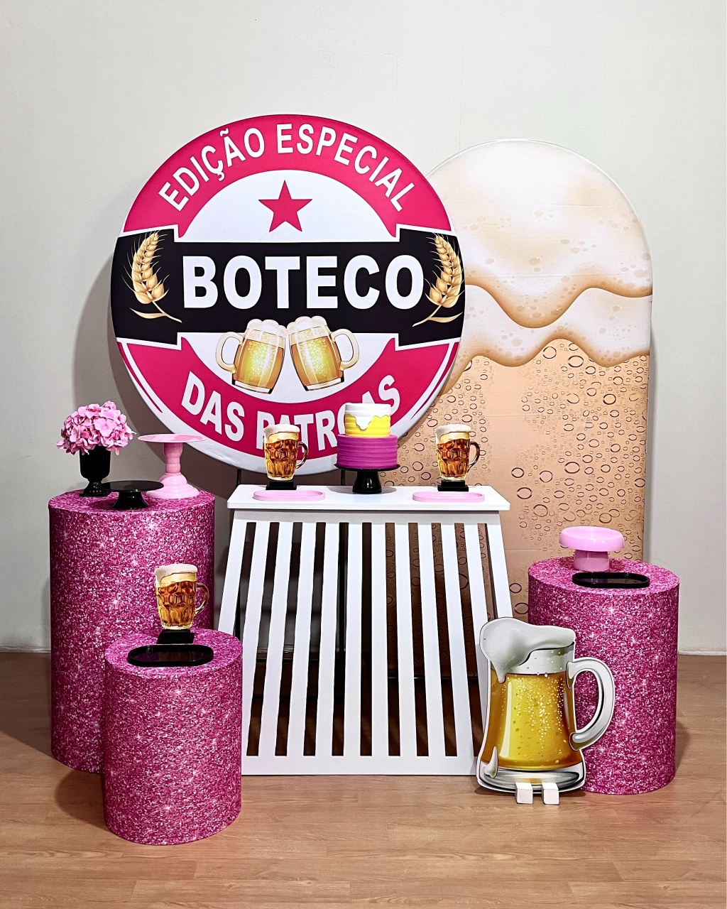 Boteco das Patroas - Kit Promocional Diamante - FestAí Pegue Monte