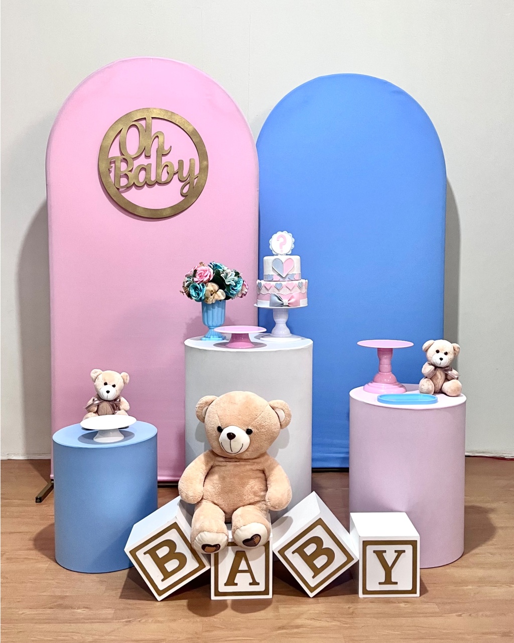 Oh Baby Azul E Rosa - Romano Duplo - FestAí Pegue Monte