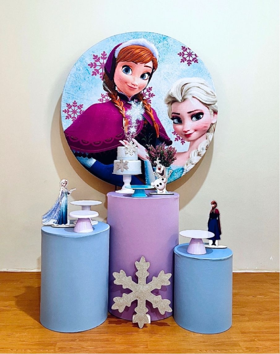 Frozen - Kit Promocional Prata - FestAí Pegue Monte