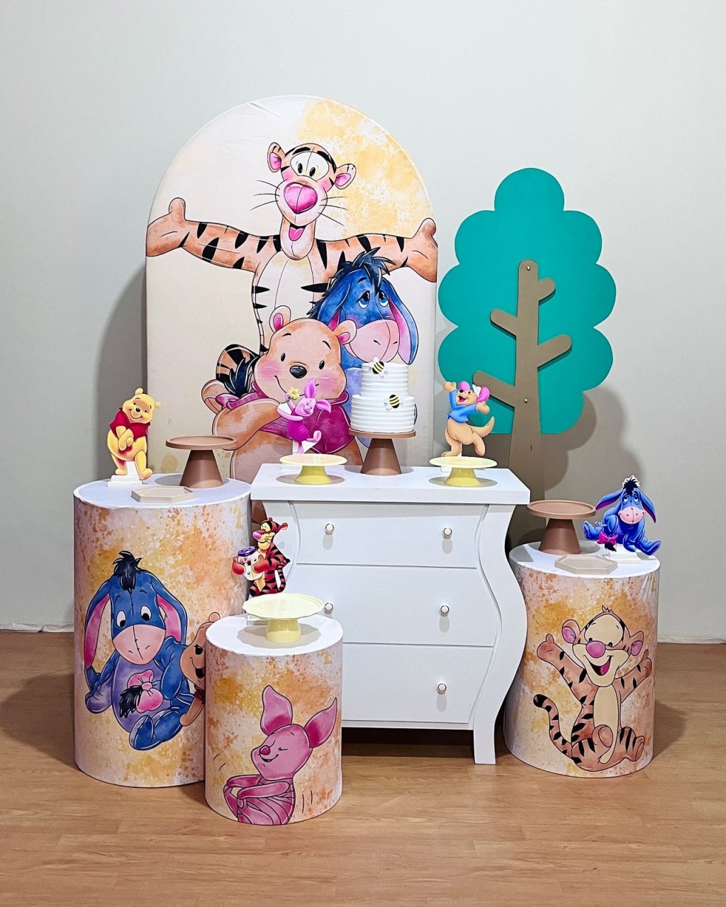Ursinho Pooh - Comp. C/Romano E Arvore - FestAí Pegue Monte