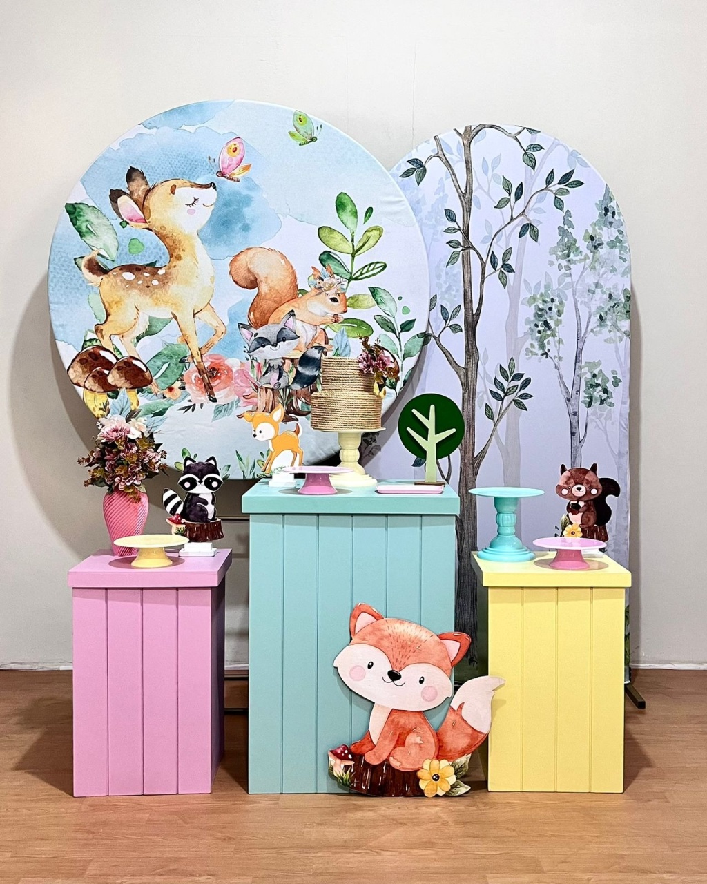 Bosque Menina - Kit Festejar Ii - FestAí Pegue Monte