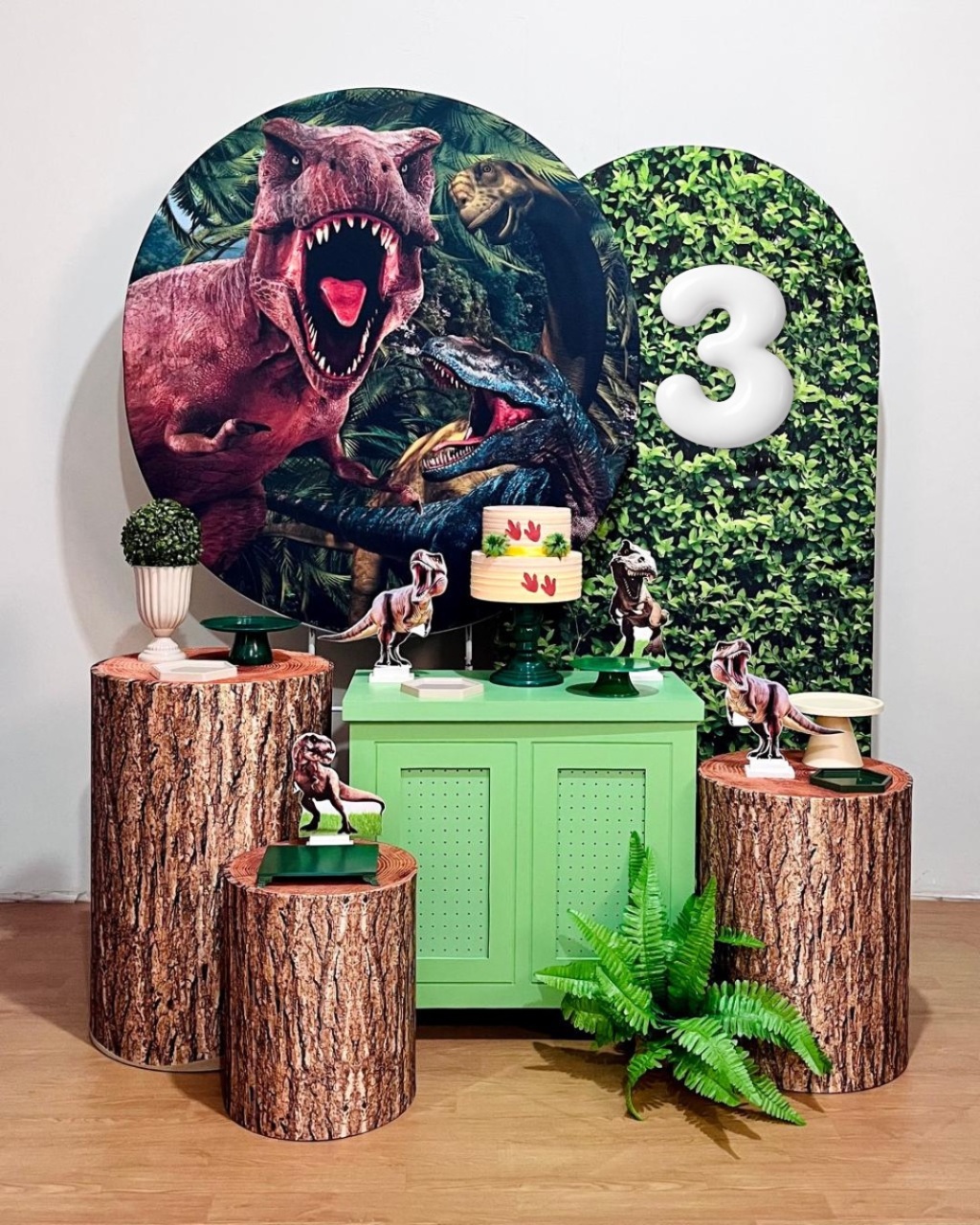 Dinossauro - Kit Promocional Diamante - FestAí Pegue Monte