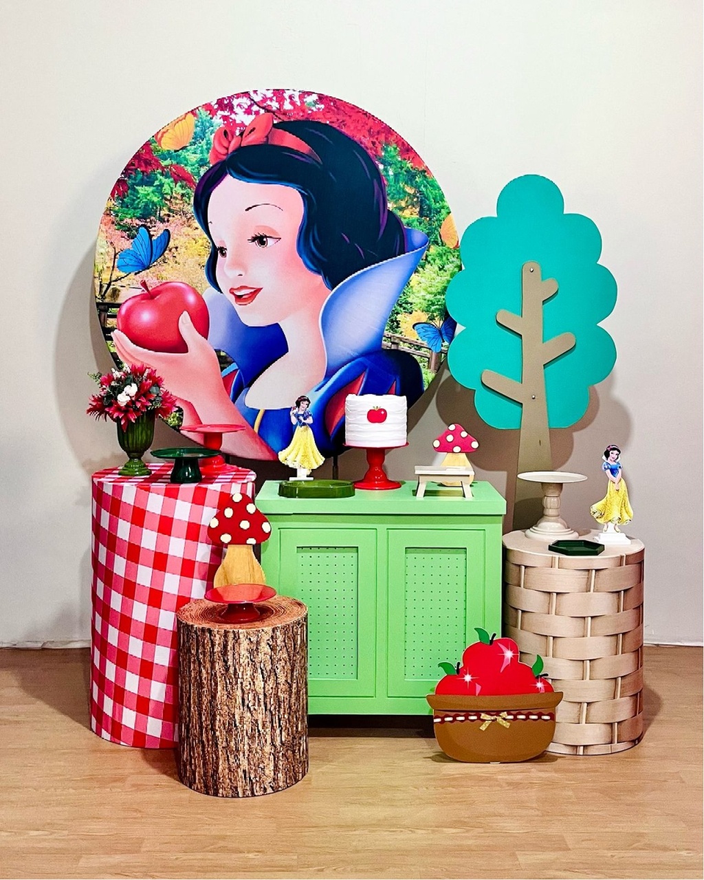 Branca de Neve - Kit Promocional Diamante C/Arvore - FestAí Pegue Monte