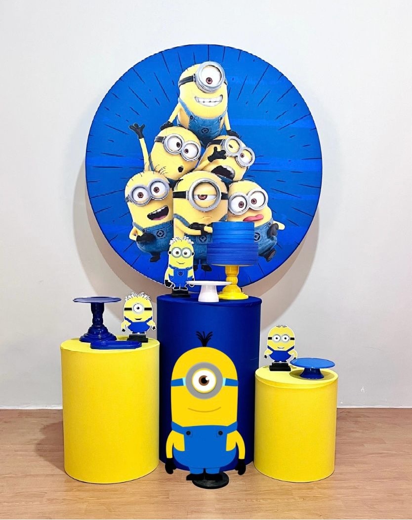 Minions - Kit Promocional Prata - FestAí Pegue Monte