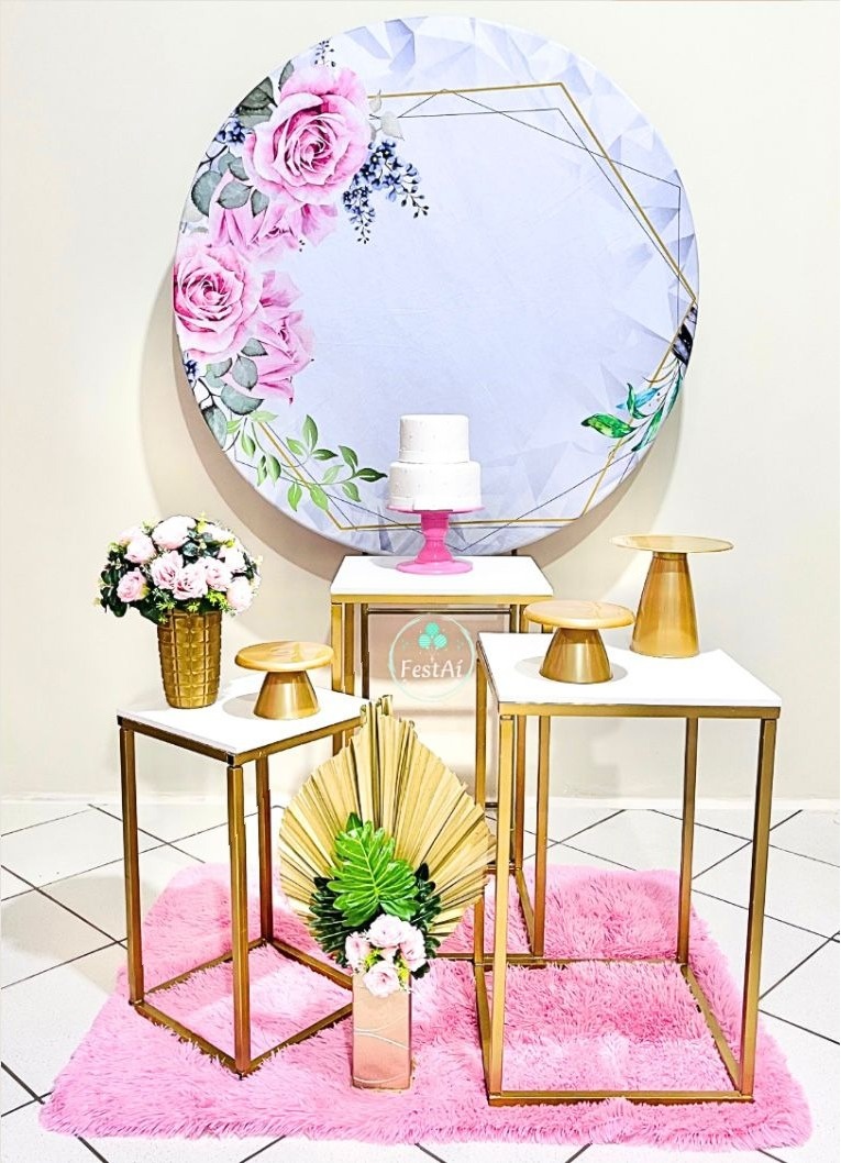 Floral - Kit Promocional Prata  - FestAí Pegue Monte