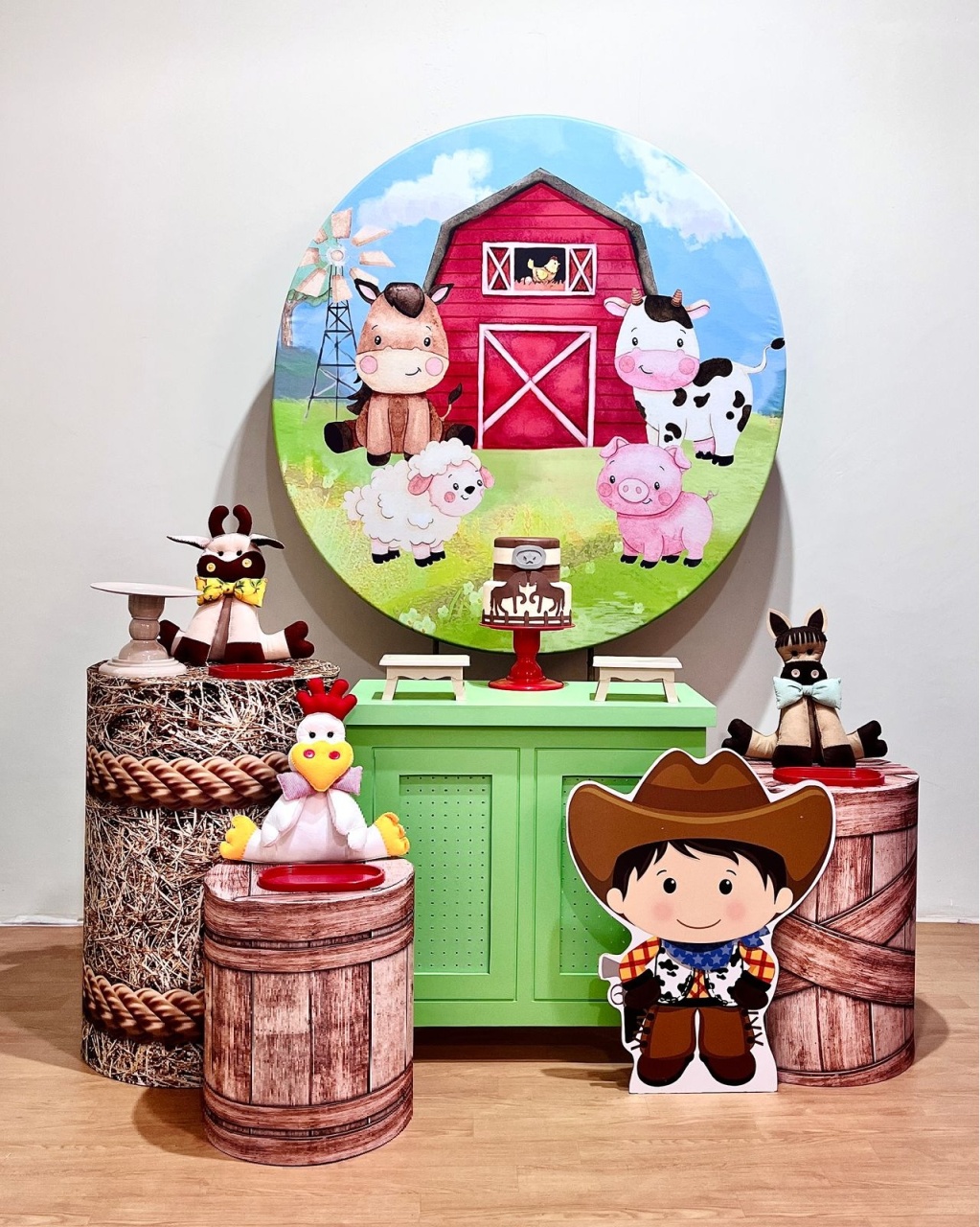Fazendinha Cowboy - Kit Promocional Ouro  - FestAí Pegue Monte