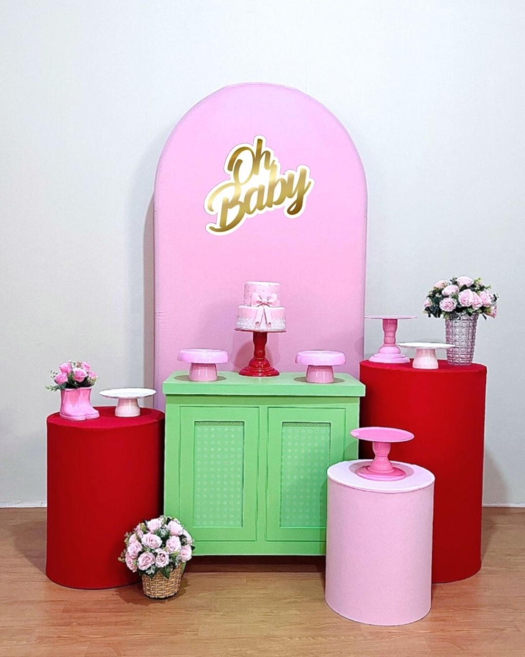 Oh Baby  - Kit Promocional Ouro C/Romano - FestAí Pegue Monte