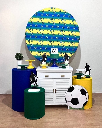 Copa Futebol Brasil - Kit Promocional Ouro - FestAí Pegue Monte