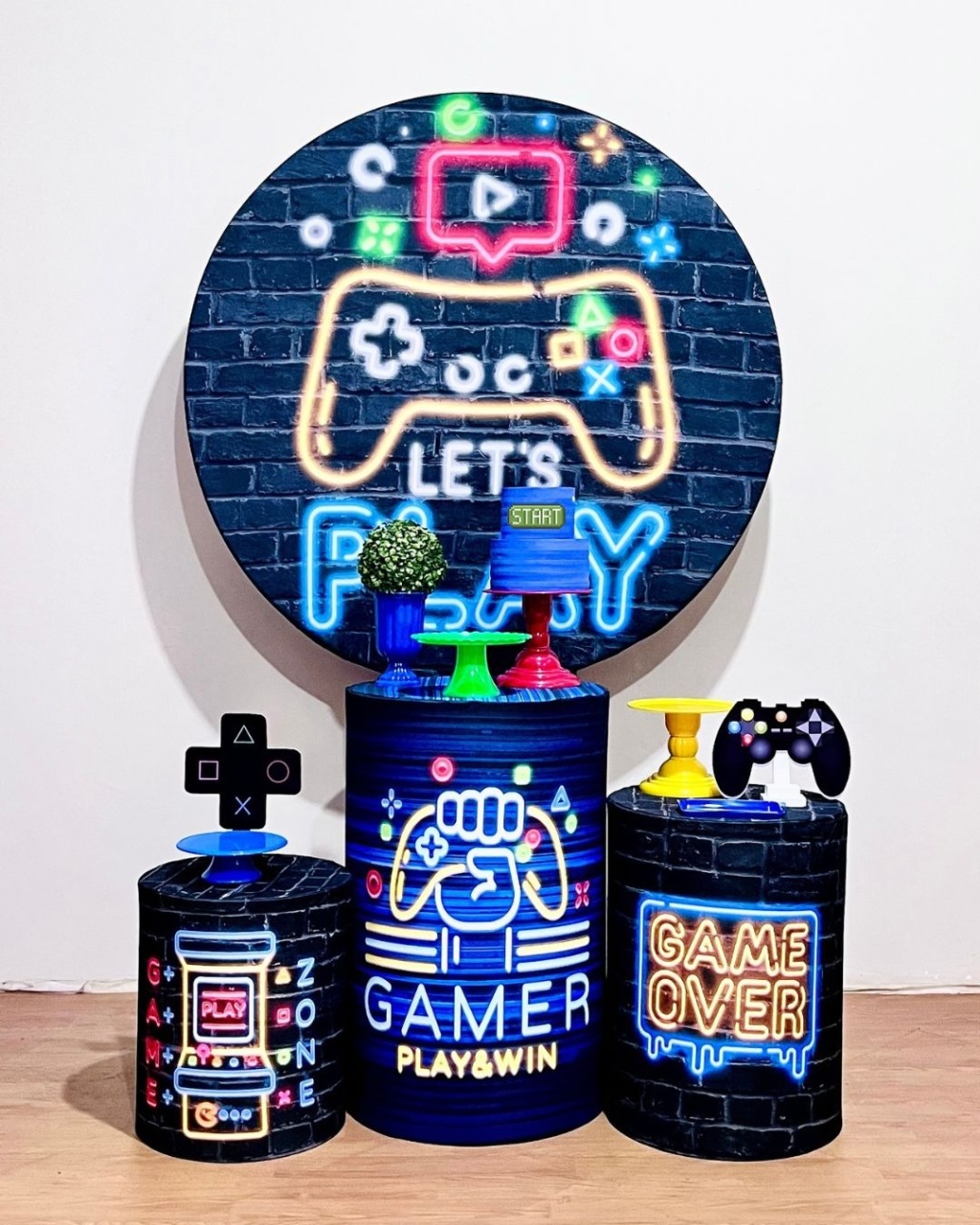 Gamer - Kit Promocional Prata - FestAí Pegue Monte
