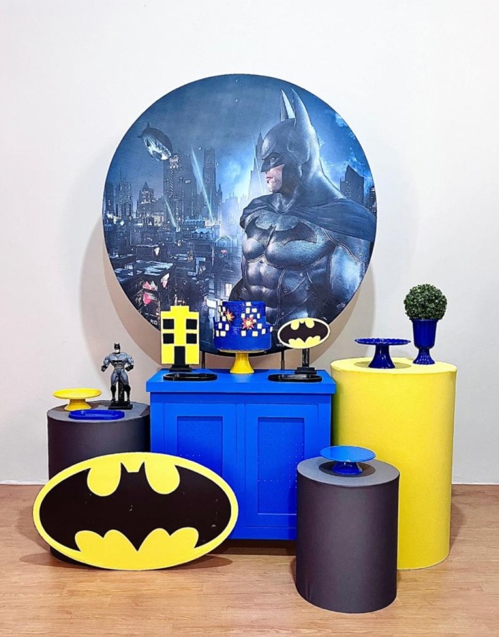 Batman - Kit Promocional Ouro - FestAí Pegue Monte