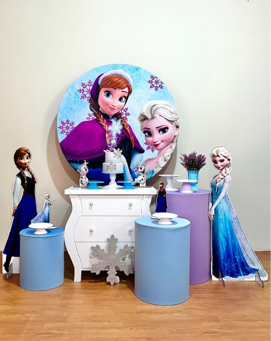Frozen - Kit Promocional Ouro - FestAí Pegue Monte