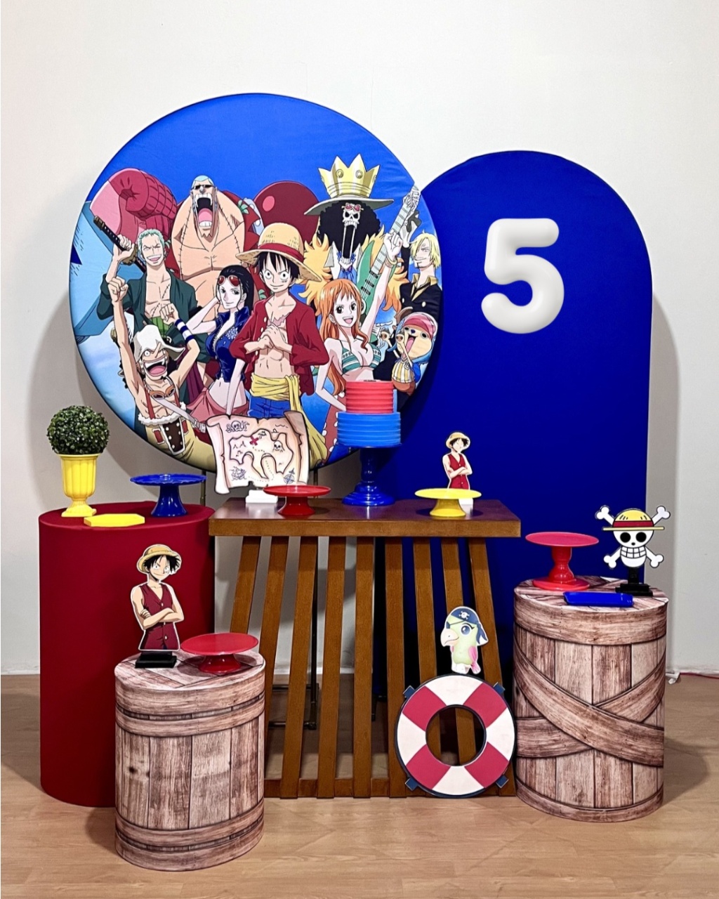 One Piece - Kit Promocional Diamante - FestAí Pegue Monte