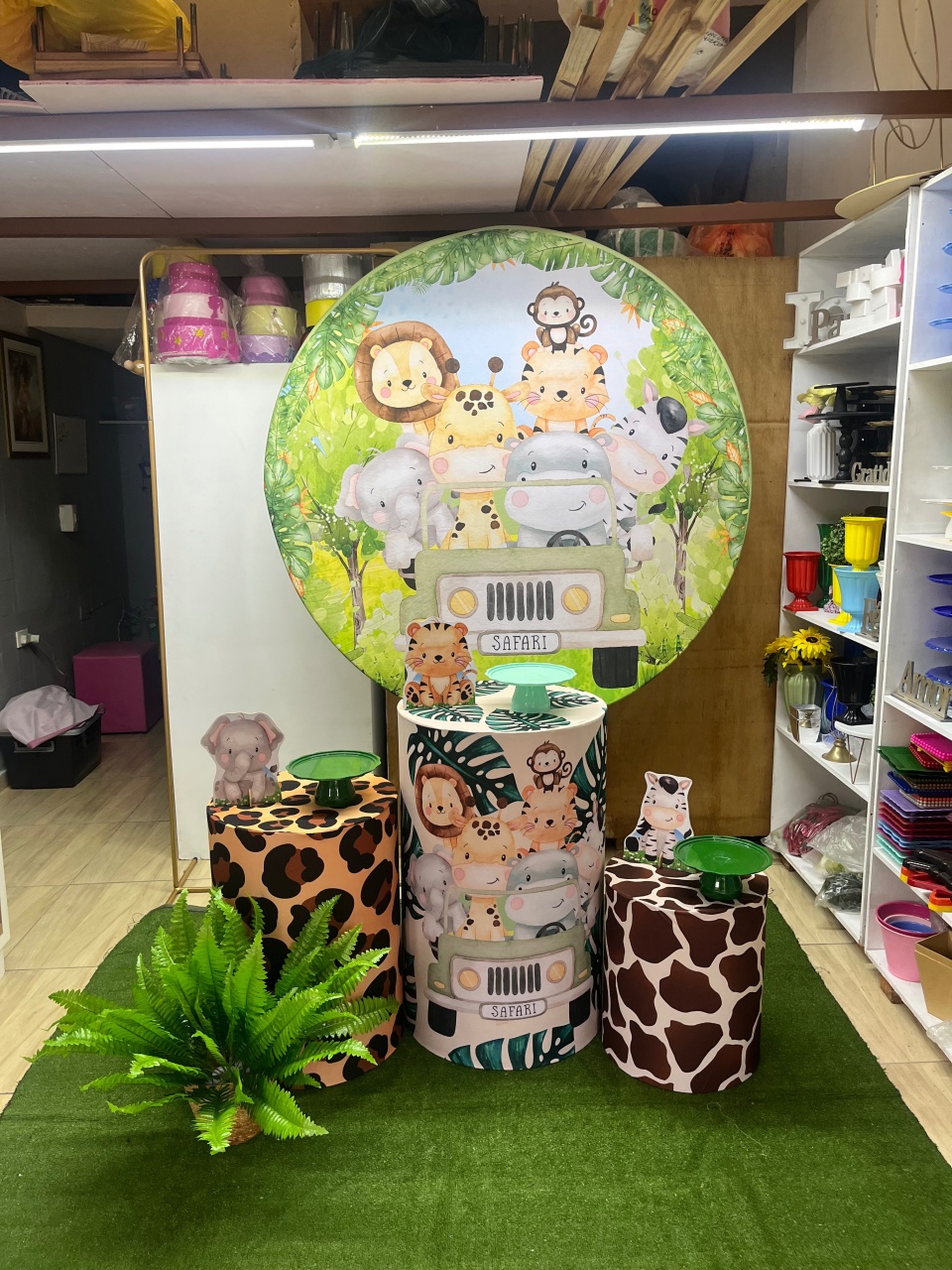 Kit Safari Bronze - Tania Decorações 