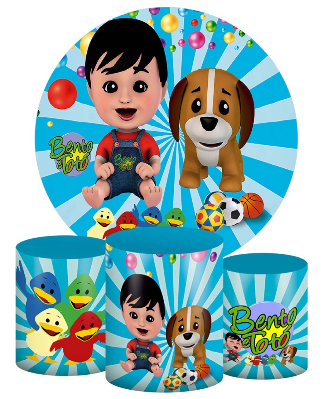 Kkt Bento E Toto  - Tania Decorações 
