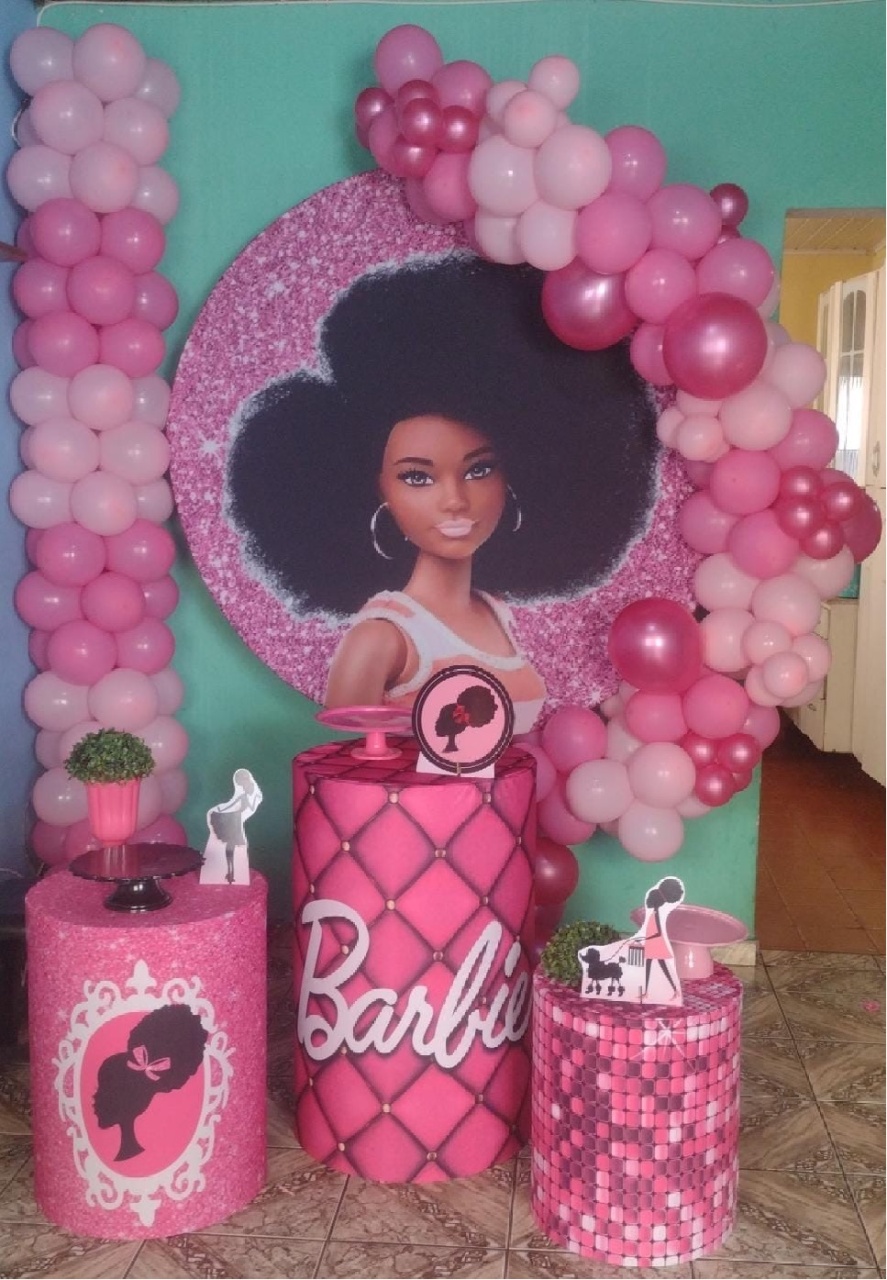 Barbie Negra - Tania Decorações 