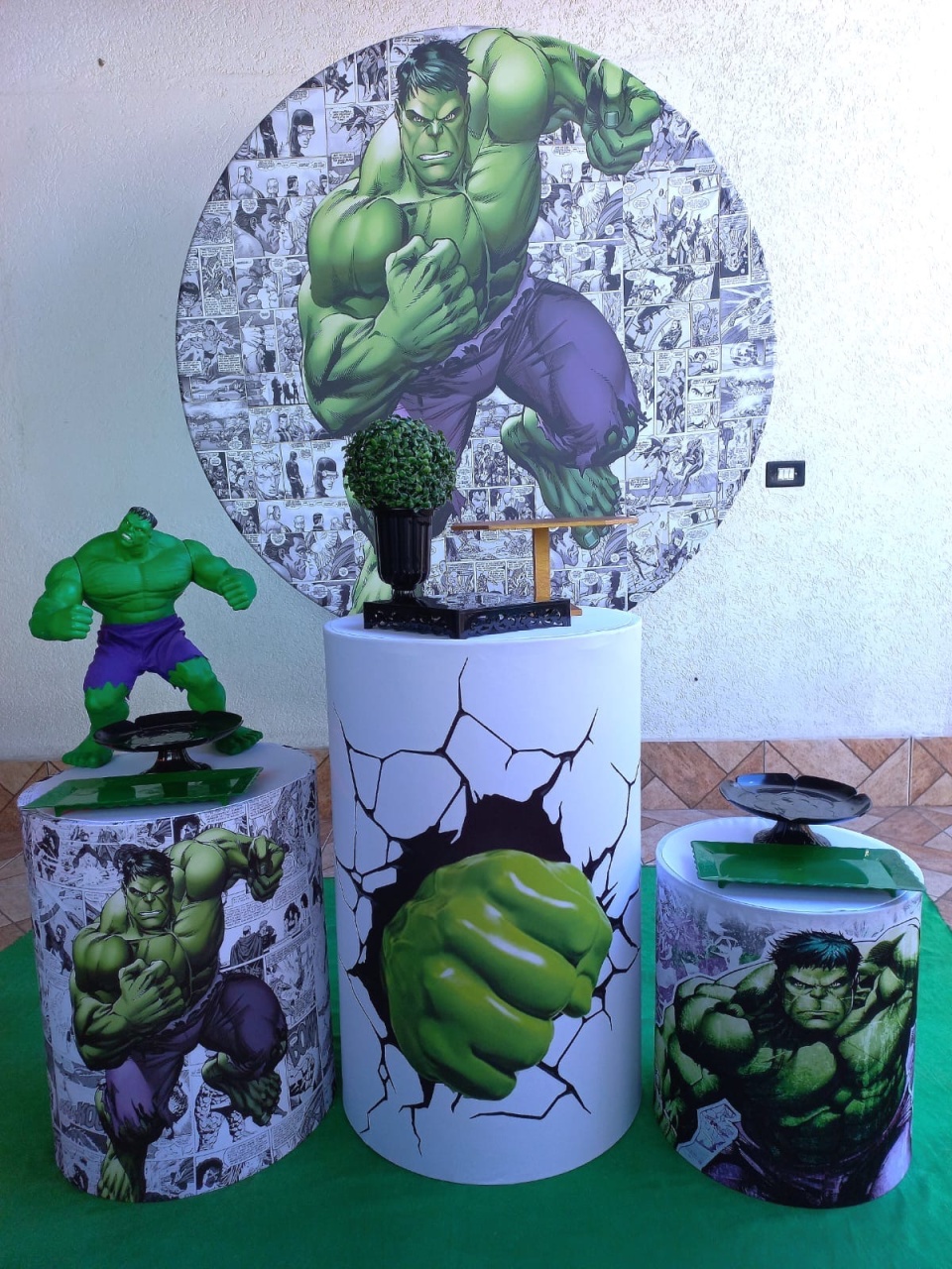 Kit Hulk - Tania Decorações 