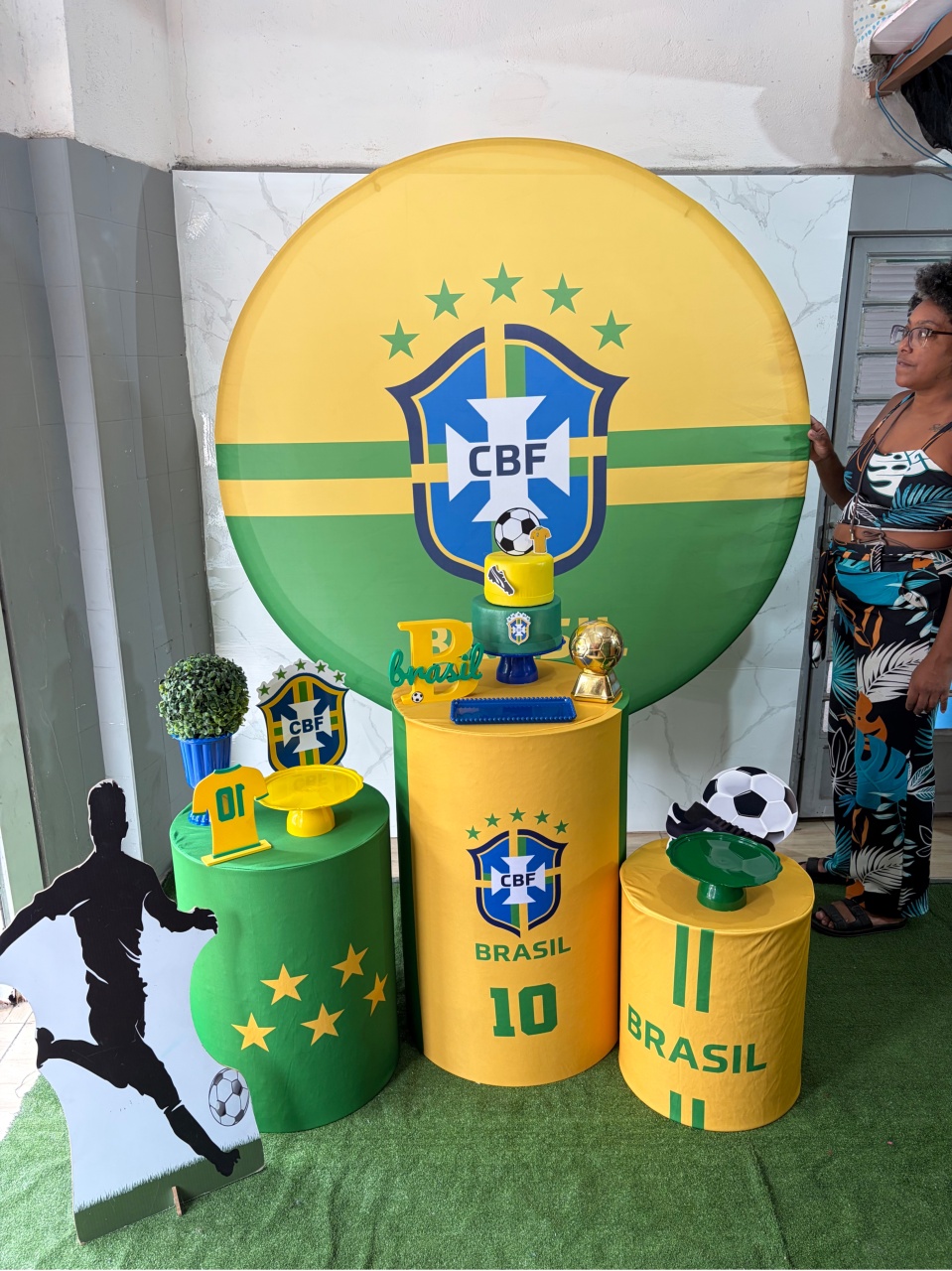 Kit Brasil Bronze - Tania Decorações 