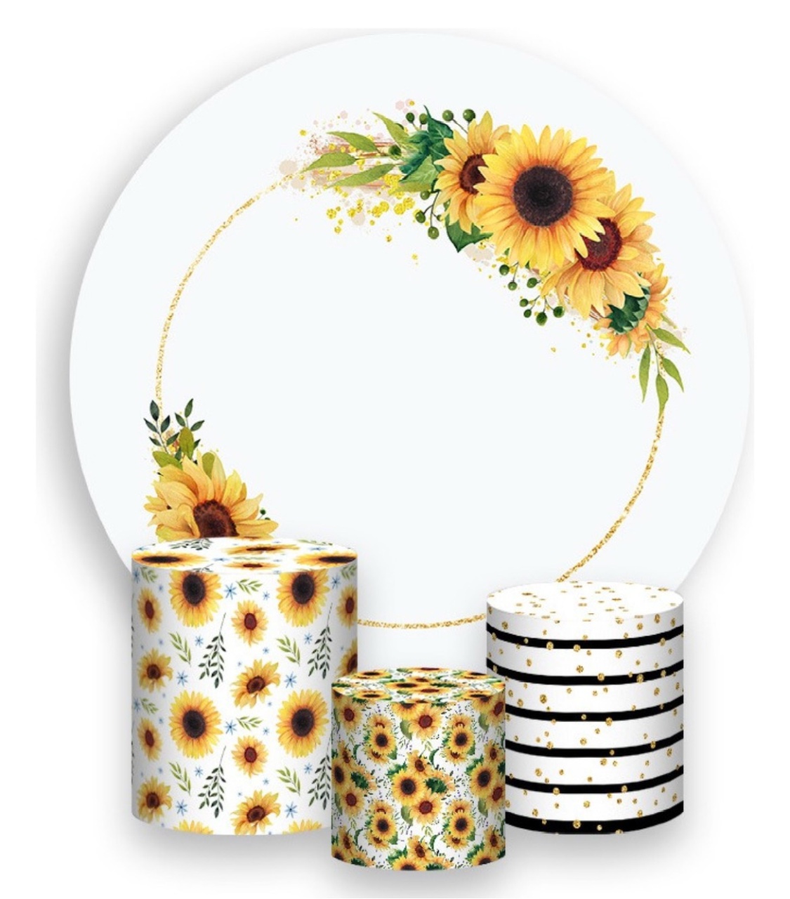 Kit Girassol  - Tania Decorações 