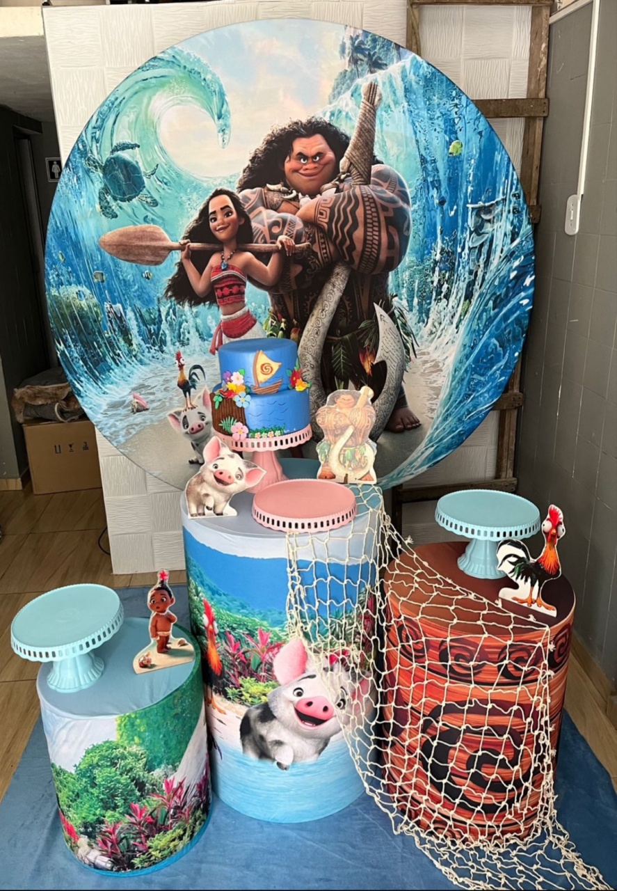 Kit Moana/Maui - Tania Decorações 